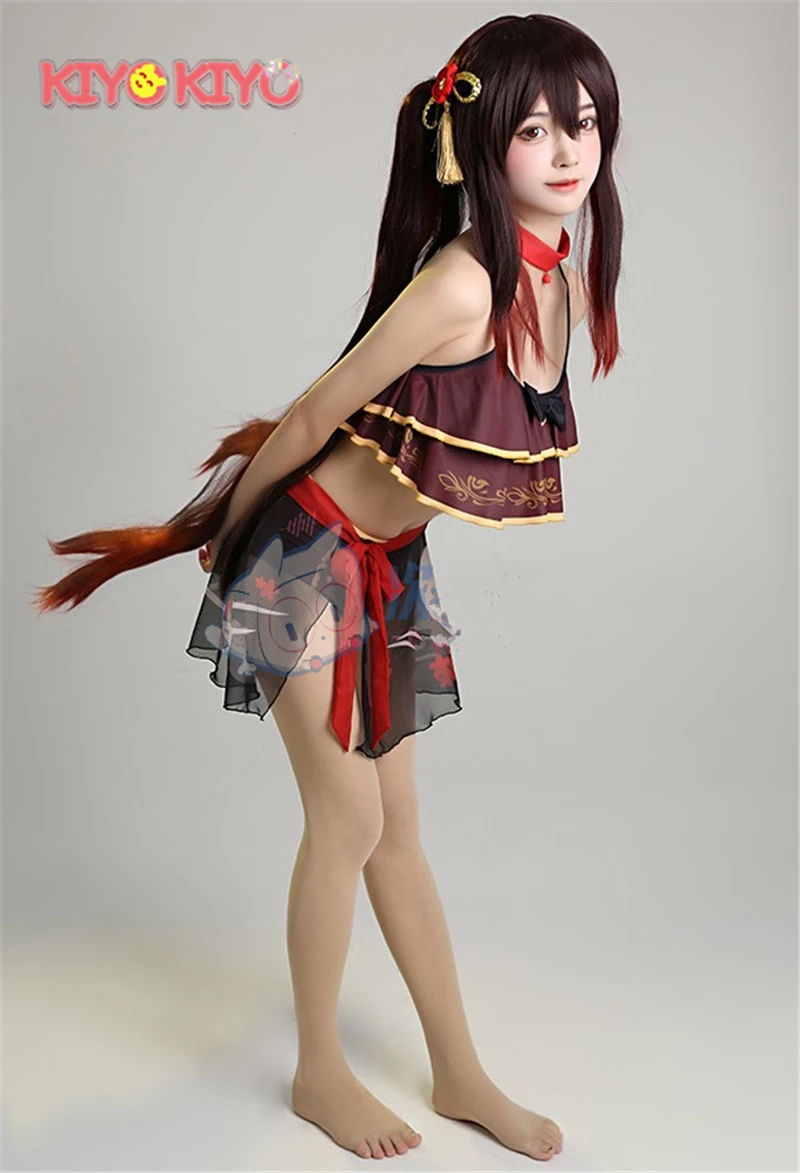 KIYO-KIYO Genshin Impact Hu Tao сексуальное бикини косплей костюм костюмы на Хэллоуин - купить
