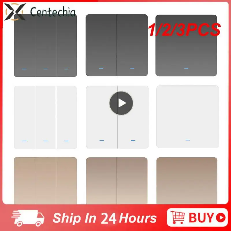 

1/2/3 шт., настенный переключатель Zemismart Tuya Zigbee