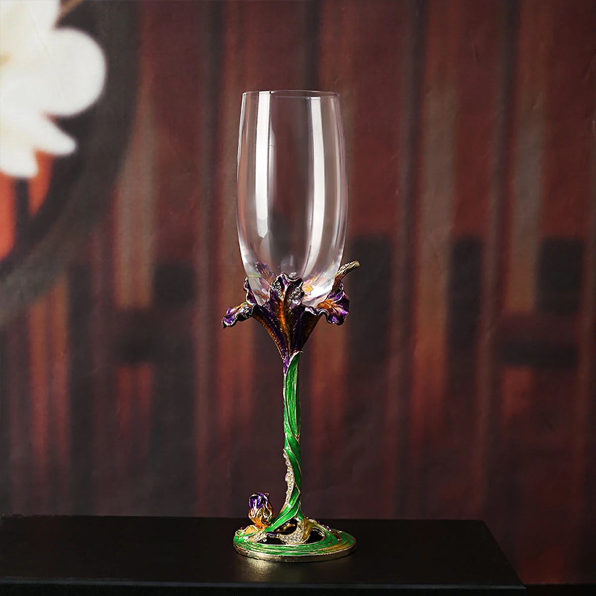 

(Возможна гравировка логотипа) Набор бокалов для вина из хрустального стекла с эмалированным покрытием объемом 230/350 мл, подарочная коробка для свадебного бокала для шампанского, бокалы для дома на ножке, подарок на