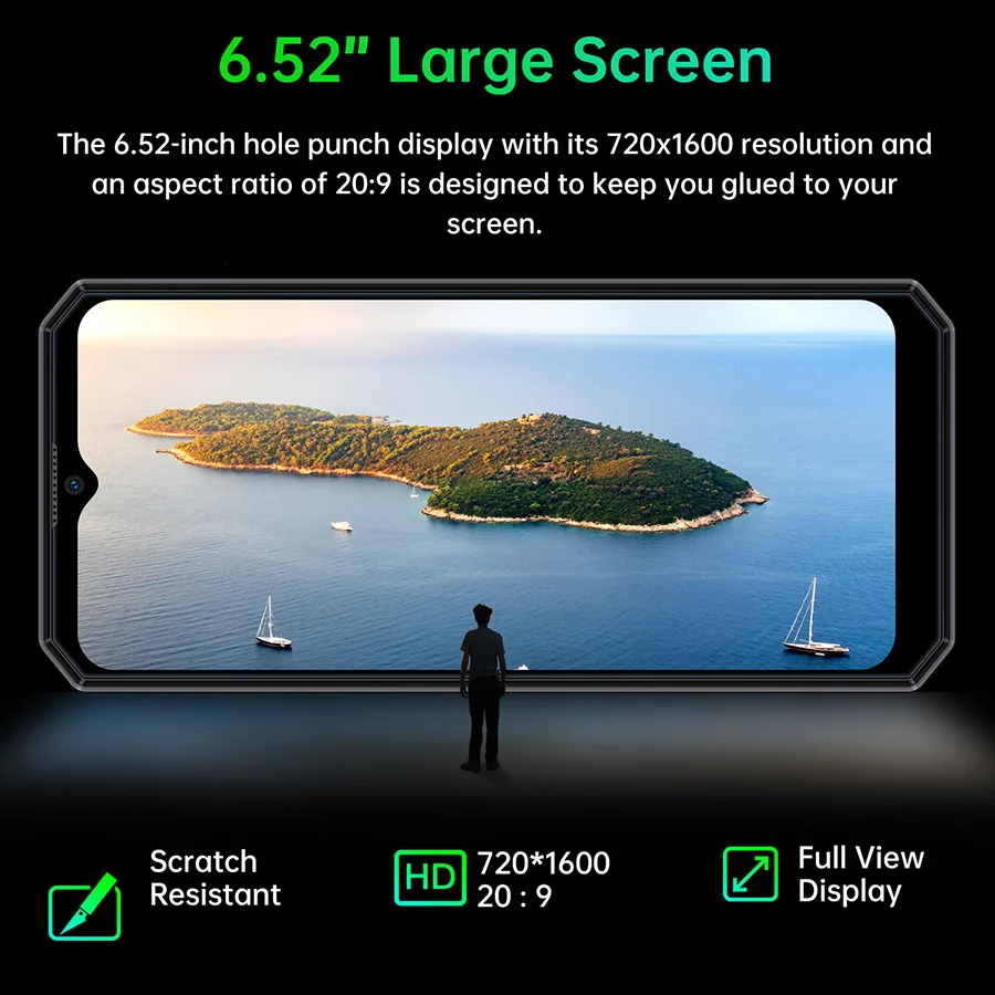 Смартфон Oukitel K15 Pro 10000 мАч 6 ГБ + 128 камера 12 МП 52 дюйма FHD |