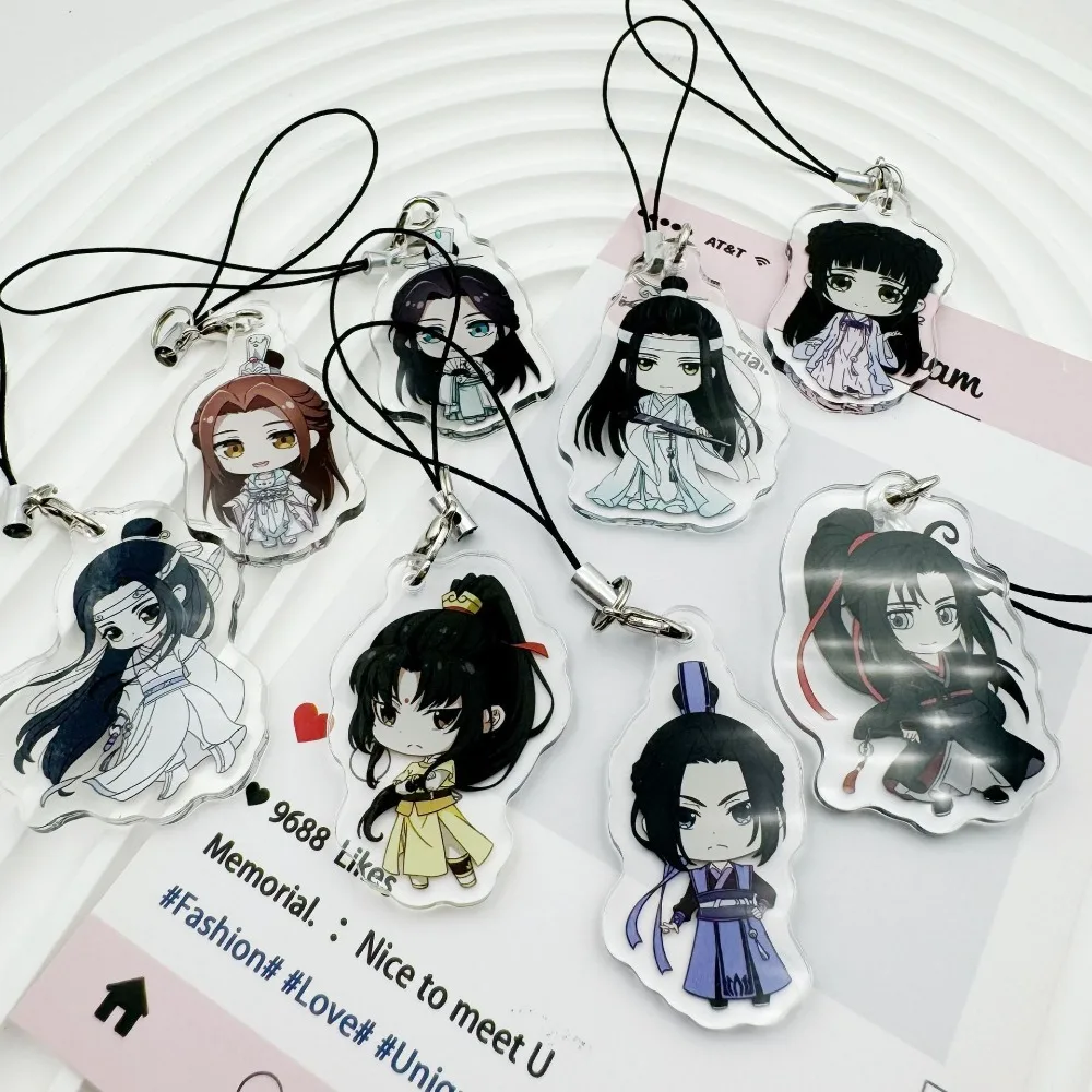 Большой мастер демонического культивирования мультяшный акриловый брелок