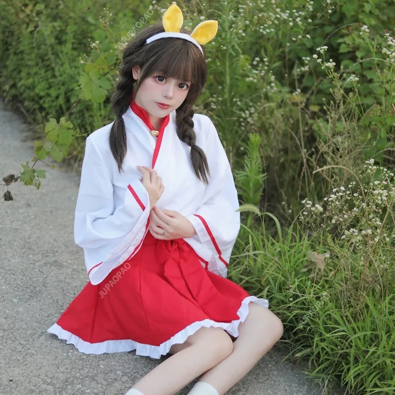 Платье-кимоно женское с вышивкой в виде кошки