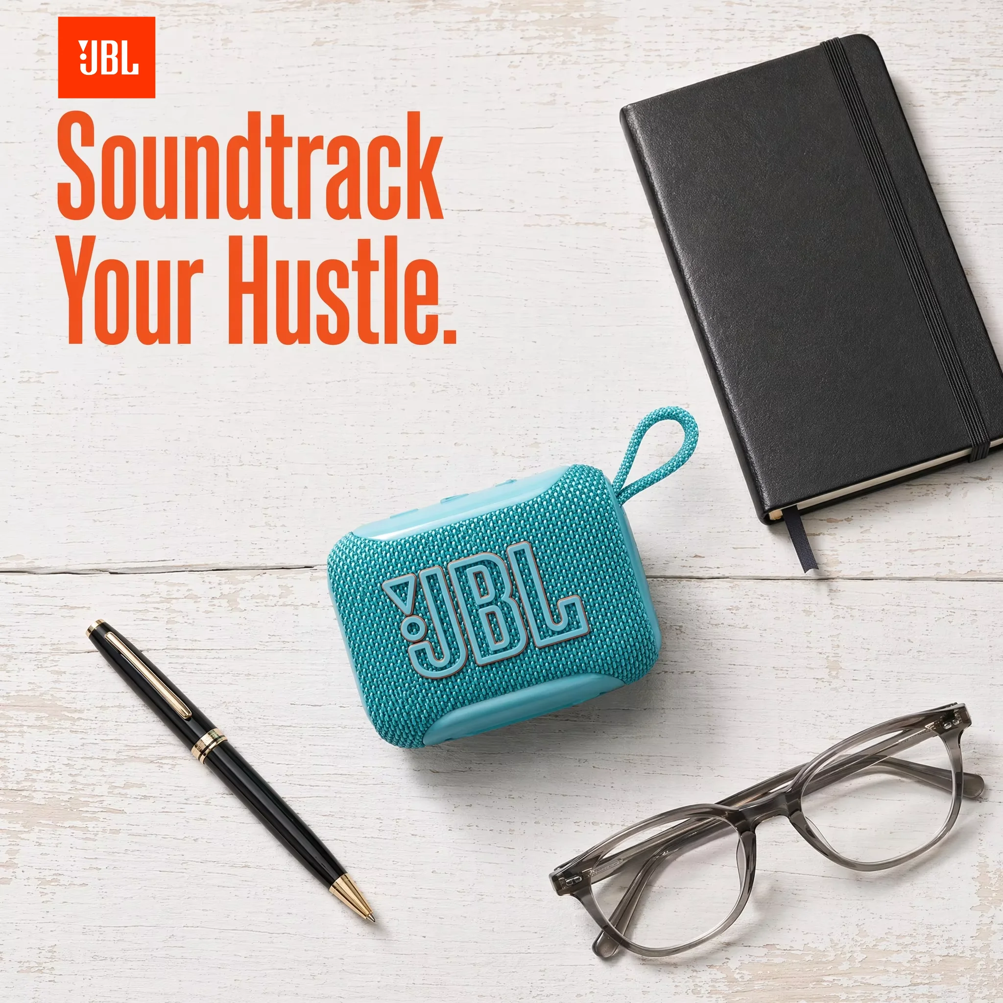 Фото Аудиосистема JBL GO 5 для бизнеса: компактный настольный динамик для офисных совещаний с функцией усиления голоса и изысканным дизайном №4