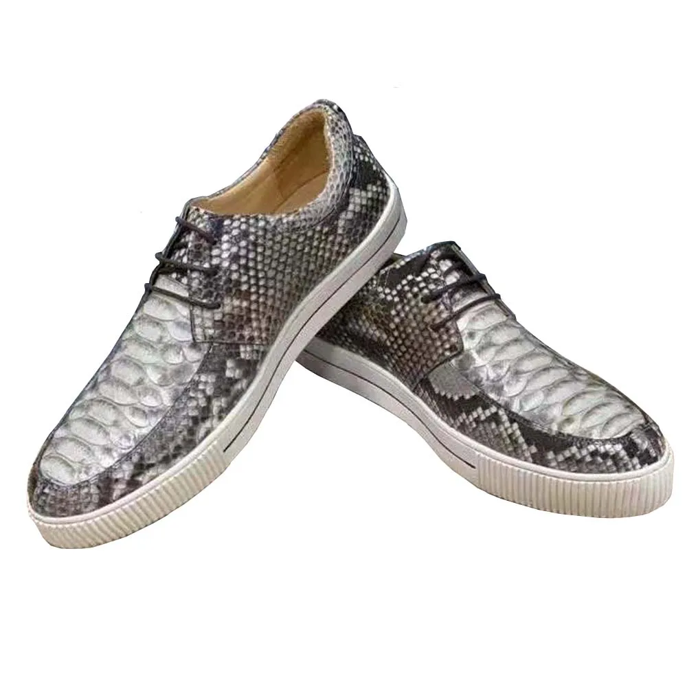 

KEXIMA ourui new arrival men shoes casual men snake skin shoes male leisure shoes men python shoes