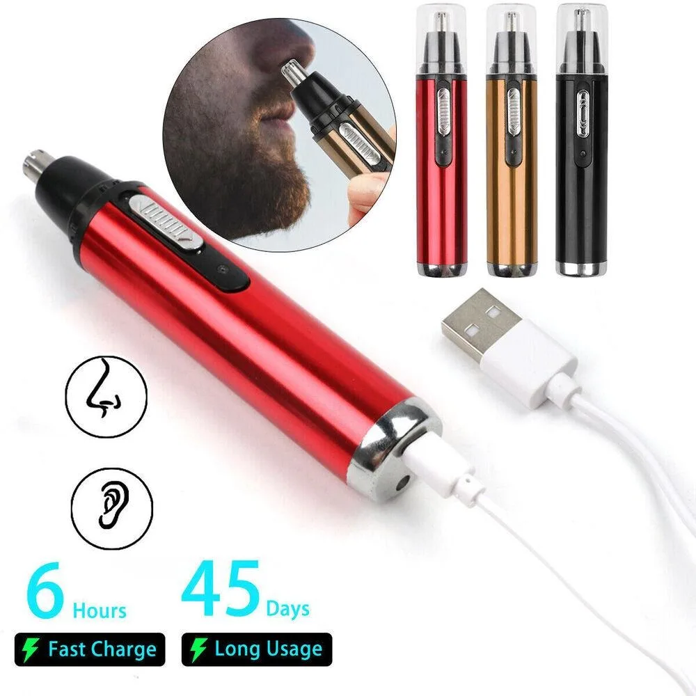 

Men Beauty Kit Rechargeable Grooming Kit Electric Clipper Nose Ear Trimmer Nose Shaver Mens Hair Removal