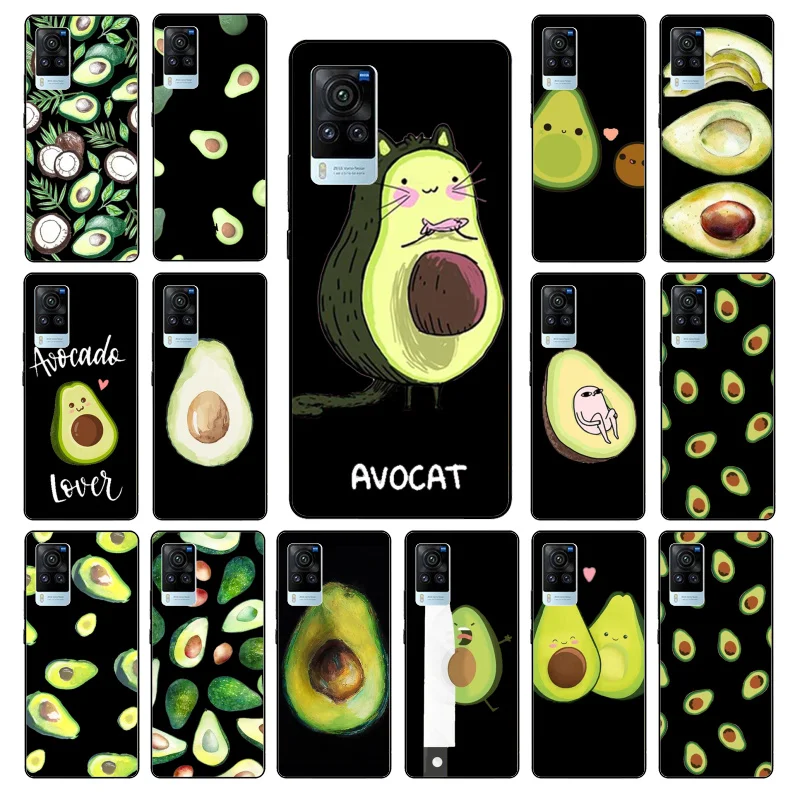 

Fruit Avocado Phone Case for VIVO V21E V21 V23 V23E V2109 Y53S Y33S Y55 Y76 Y31 Y21 Y72 Y01 Y21S Y11S