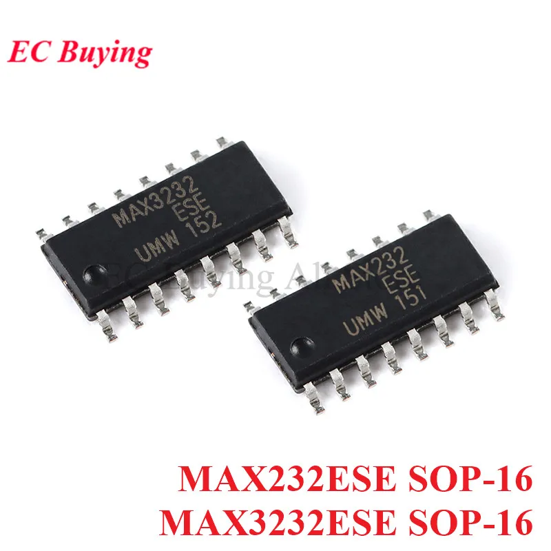 5 шт. MAX3232 MAX232 MAX3232ESE MAX232ESE SOP-16 SOP16 RS-232 Transceiver 5В многоканальный драйвер RS232/приемный чип IC