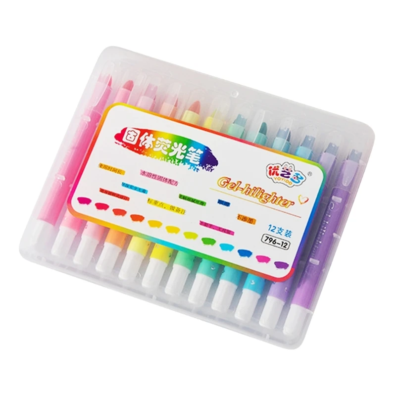 6/12color Set Precise Control Quick-drying  For Smooth Writi