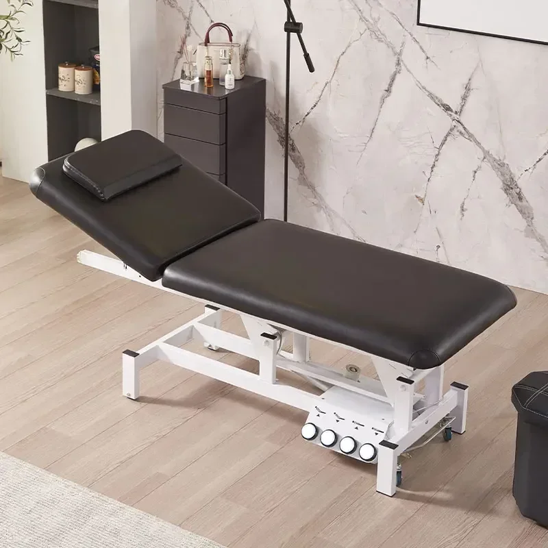 Электрический массажный стол для контроля ног осмотра клиники кровать красоты