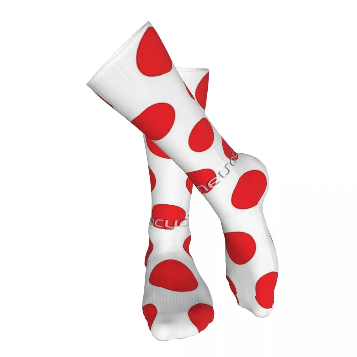 

Polka Dot Adult Stockings Moisture absorbent For Daily Matching Thigh High Socks Customised Patterns