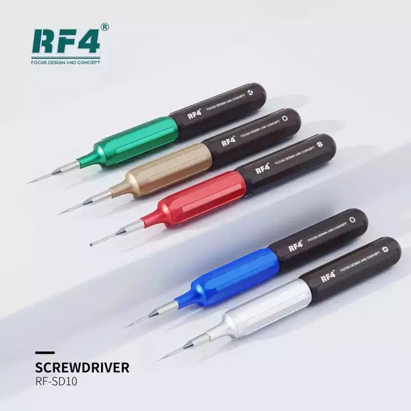 

RF4 RF-SD10 Набор отверток с двойным подшипником и ручкой, прецизионный Ремонт для Iphone, разборка, Снятие напряжения, отвертка