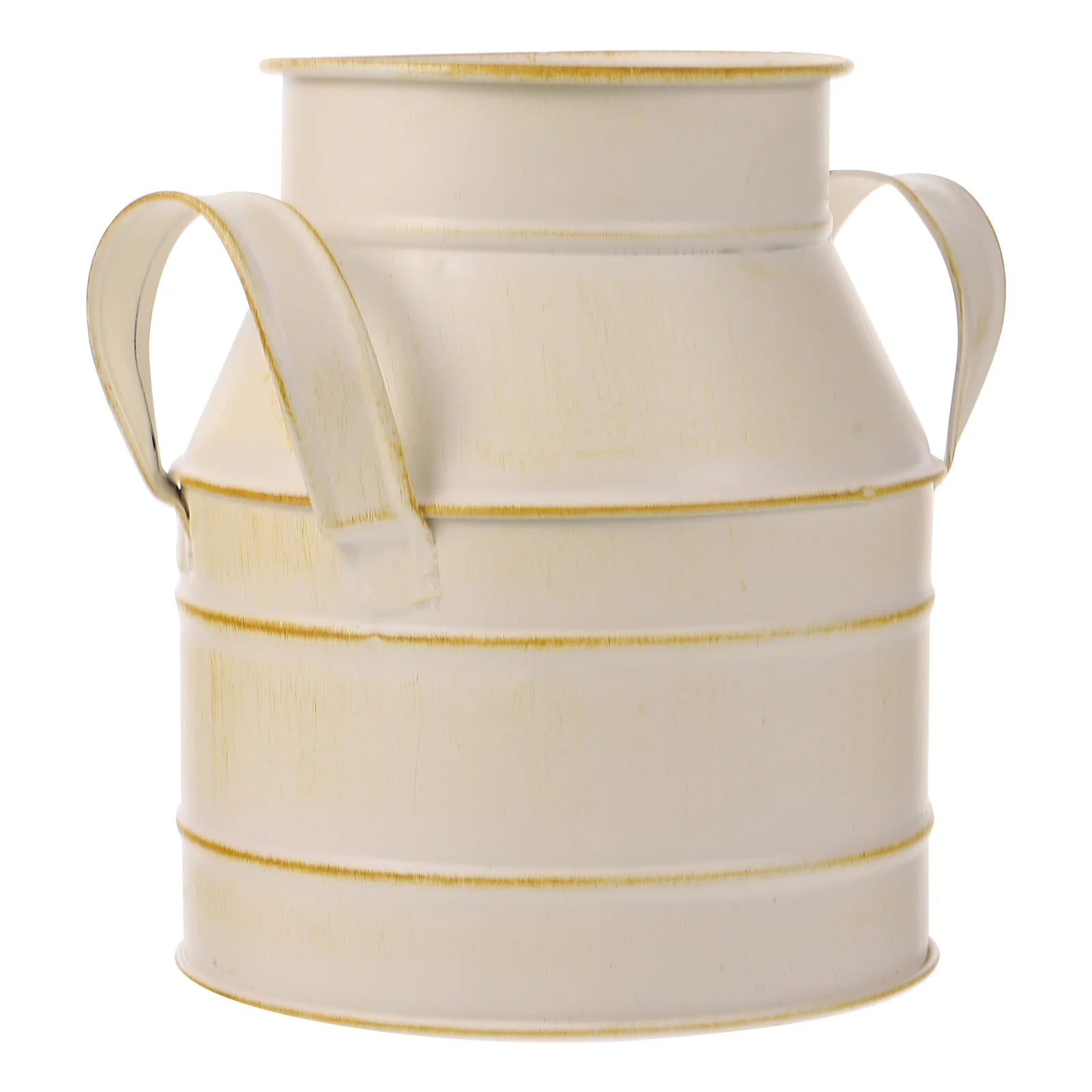 

Vase Flower Metal Rustic Bucket Jug Vases Vintage Farmhouse French Pitcher Pot Can Galvanized Shabby Decorative Chic Planter