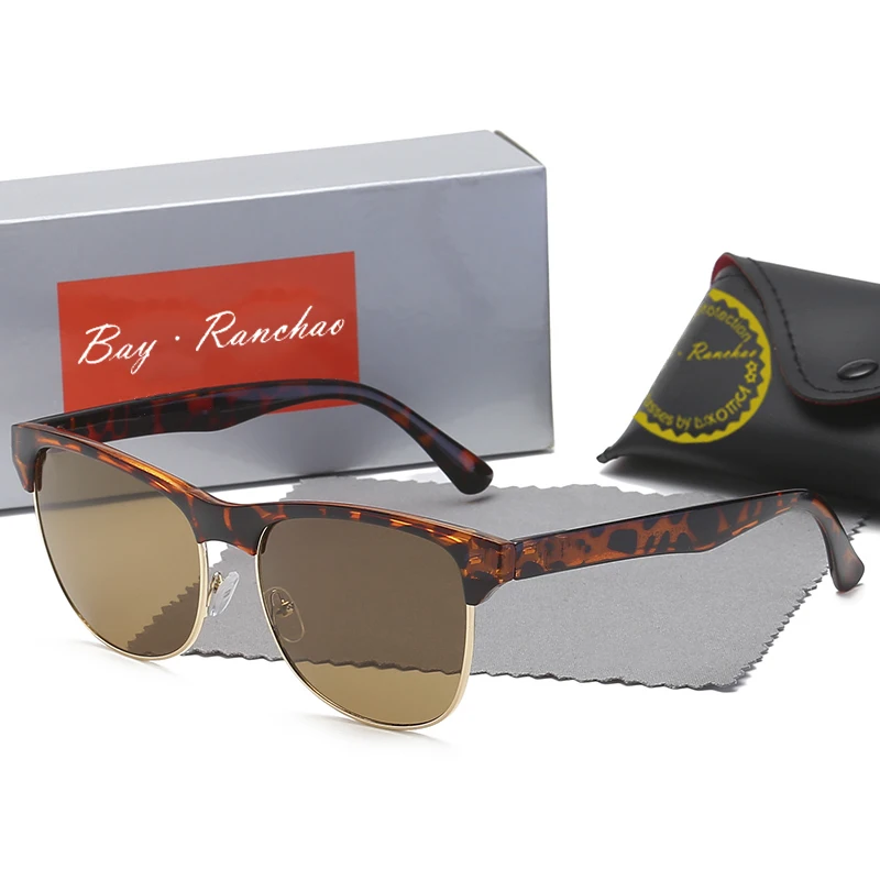 Роскошные мужские солнцезащитные очки 2024 года брендовые роскошные дизайнерские