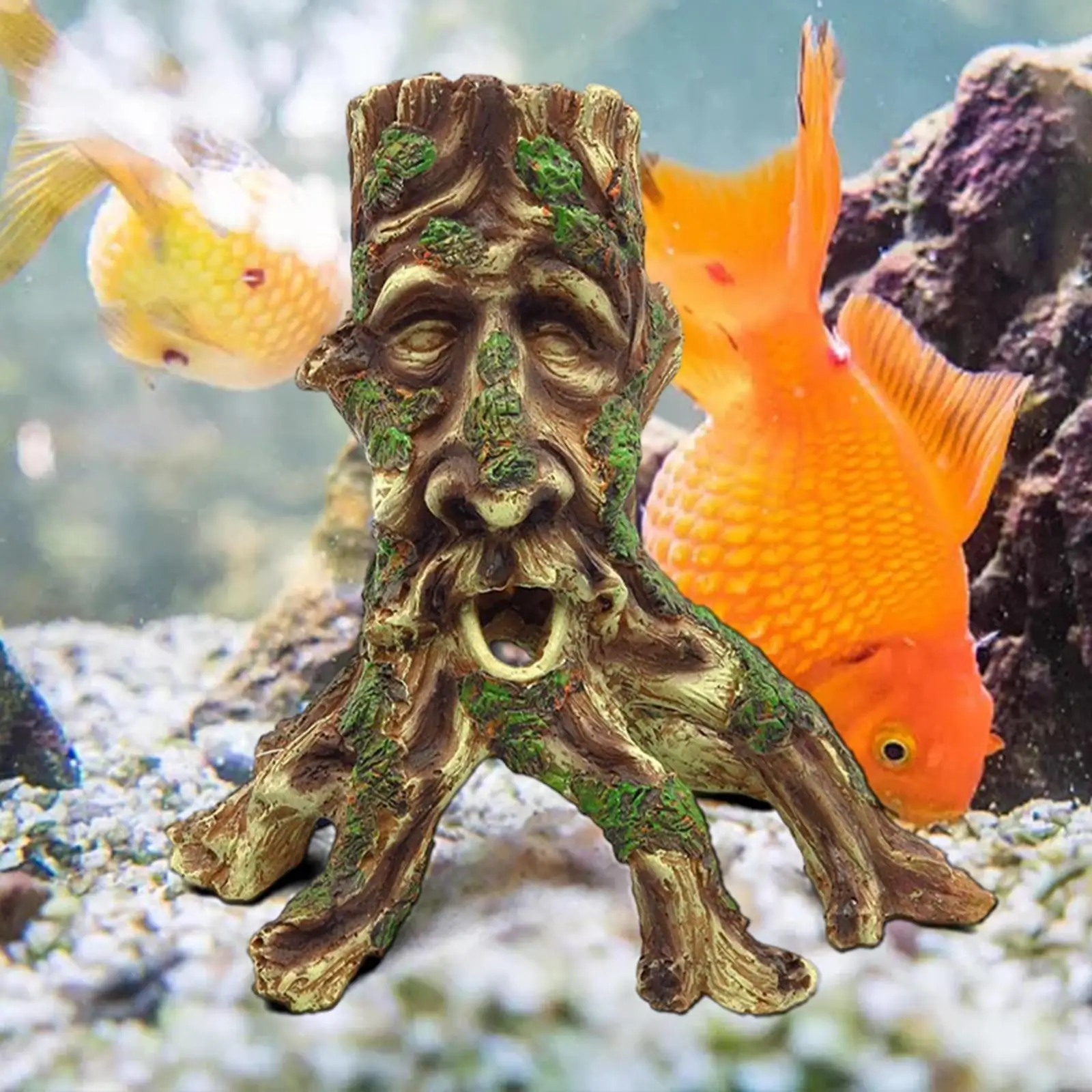 

Аквариумное дерево ствол полые пещера дерево пень каучук Ландшафтные украшения для аквариума декор рептилии чехол Аксессуары для рыб