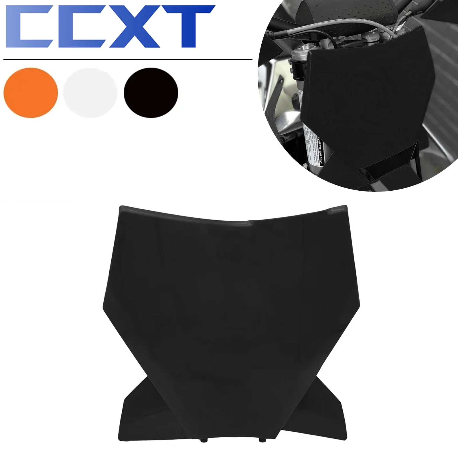 Новый передний номерной знак мотоцикла для KTM 2023-2024 EXC EXCF XCW SXF XC SX 125-500