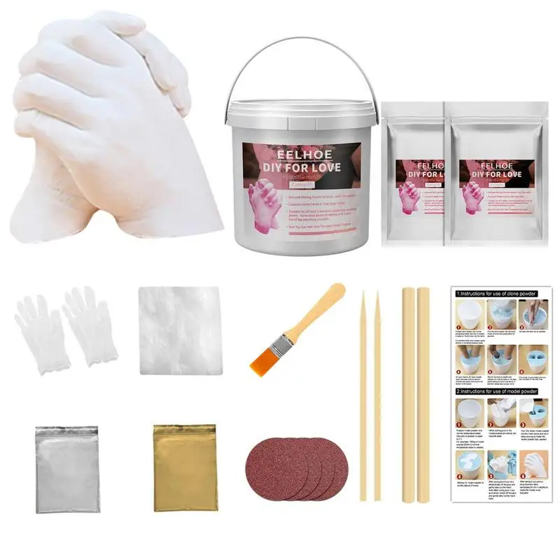 

Hand Mold Casting Kit Hand Mold Craft Casting Kit Unique Couples Gifts For Anniversary Events Wedding And Ladies Birthday