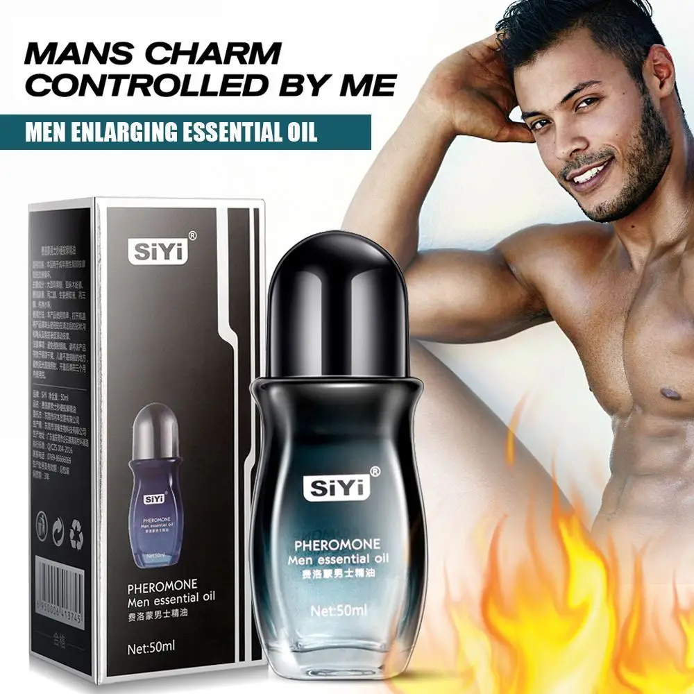 

Male Delay Sex Lubricant Essential Oils Anti Premature Ejaculation Male Prolong 60 Minute Penis Erection Adult Products 50ML Men