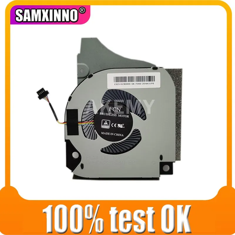 

Laptop Cooling Fan DFSCK221151822 DC12V 1A 4PIN for DELL INSPIRON G5-5590 G7-7590 G7-7790 0C04TH C04TH 0MRJKK MRJKK