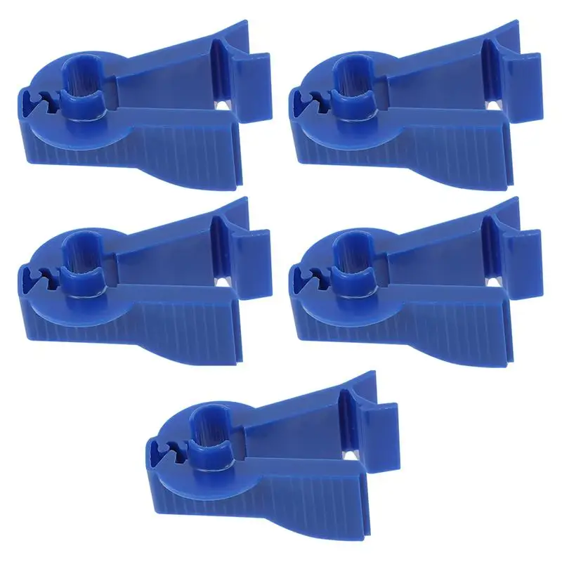 

5 шт. практичные принадлежности для перитонеального диализа, трубчатые зажимы для перитонеального диализа (синий)