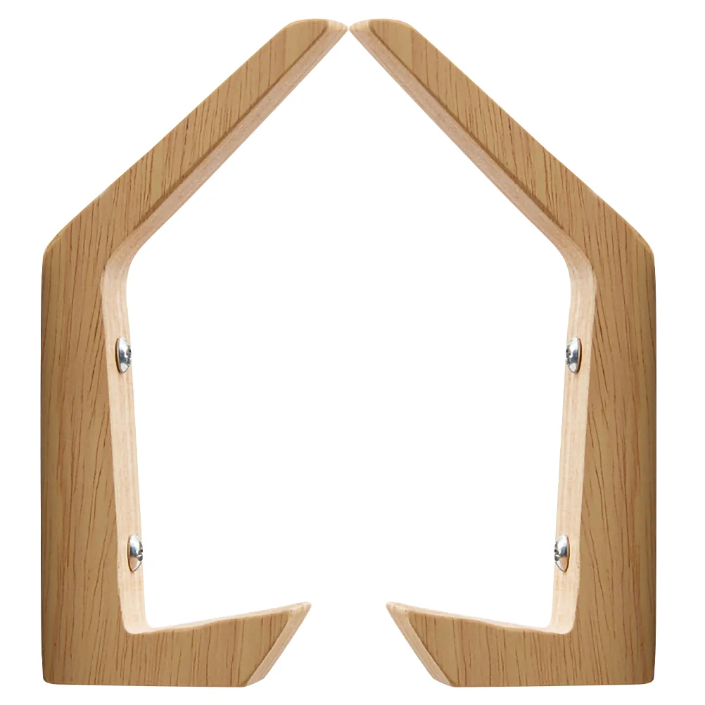

Hooks Wooden Wall Hangers Coat Hanging Rack Decorative Hanger Clothes Robe Hat Entryway Vintage Mounted Towels Keys Purses