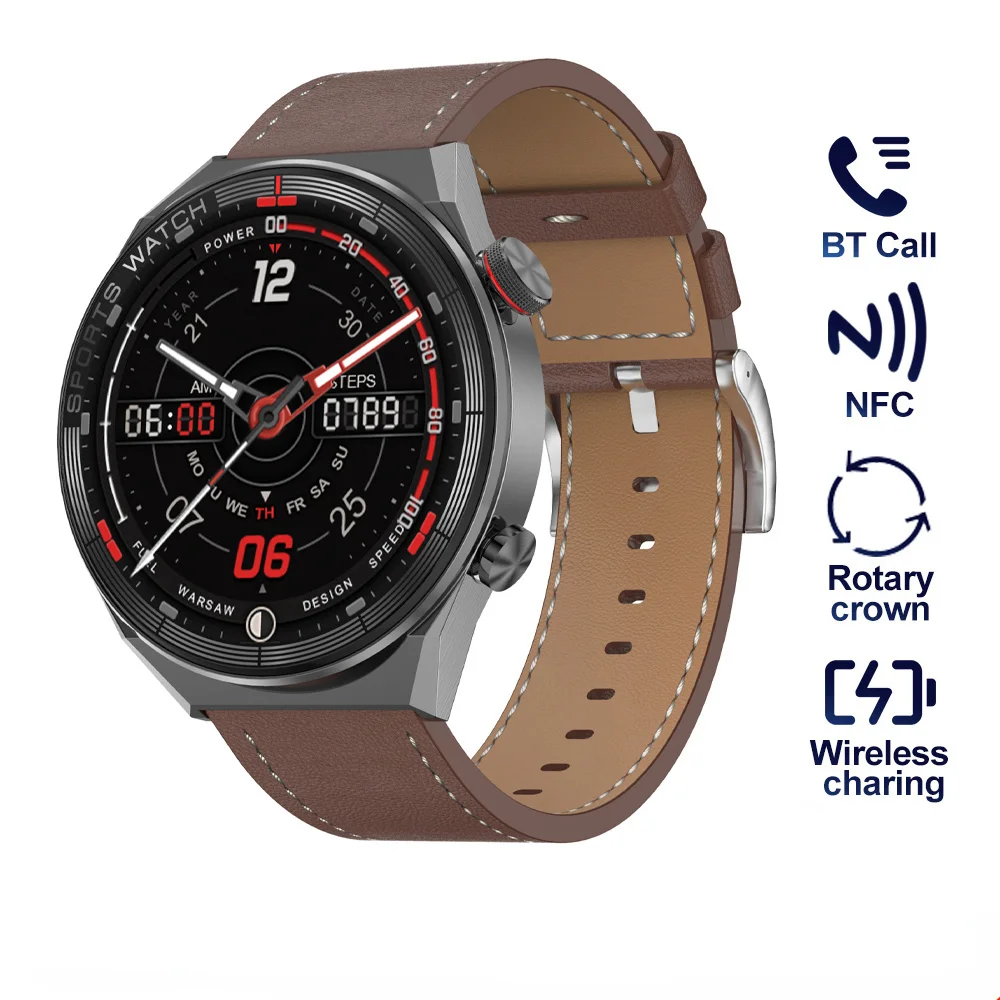 

2023Mate Смарт-часы для женщин 1,5 дюймов HD экран NFC смарт-часы спортивные часы фитнес-браслет мужские наручные часы DT3 Pro Max Новинка