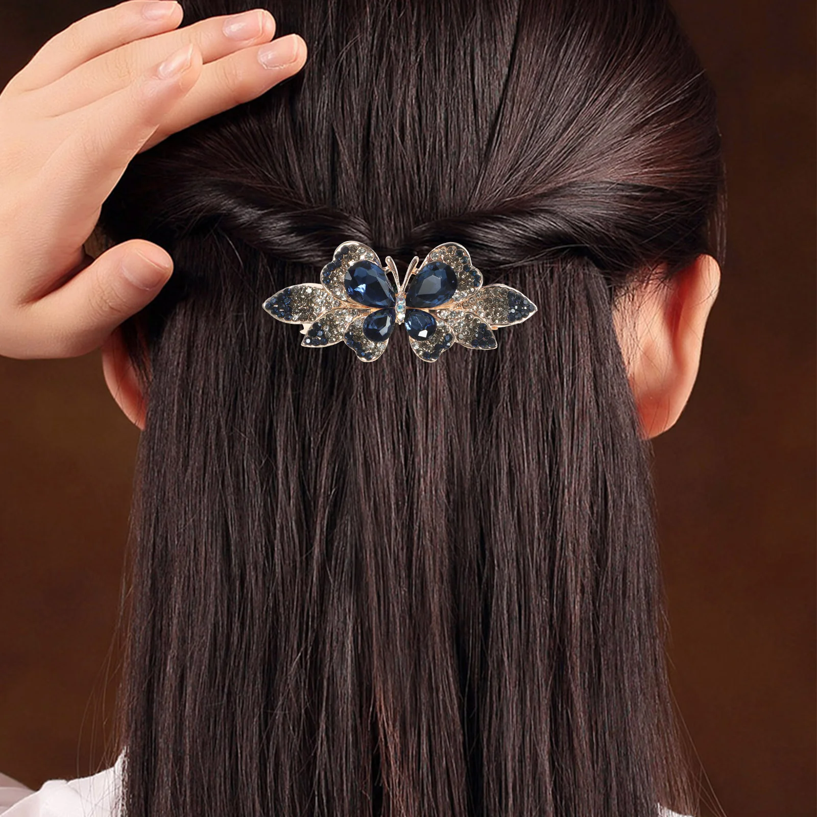 

Заколка для волос в виде бабочки, Шпилька для волос, Весенняя заколка для волос, женский аксессуар для волос