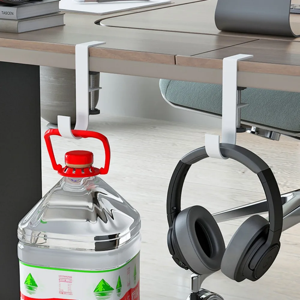 

Punch-Free Universal Hanger Hook Office Desk Mount Gaming Headphone Stand Bracket Display Rack Headset Holder Table Clamp