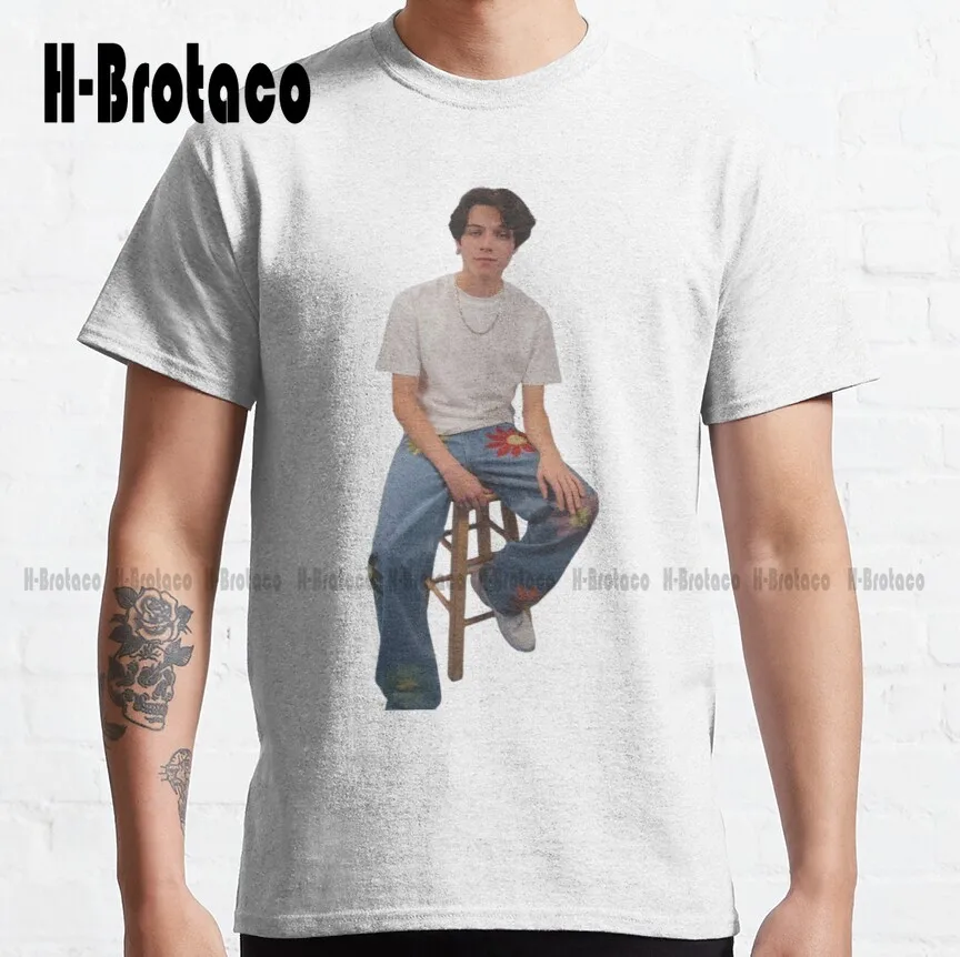 

Классическая футболка Sturniolo в тройном стиле, мужские повседневные рубашки, индивидуальные футболки Aldult для подростков, унисекс, футболки с ...