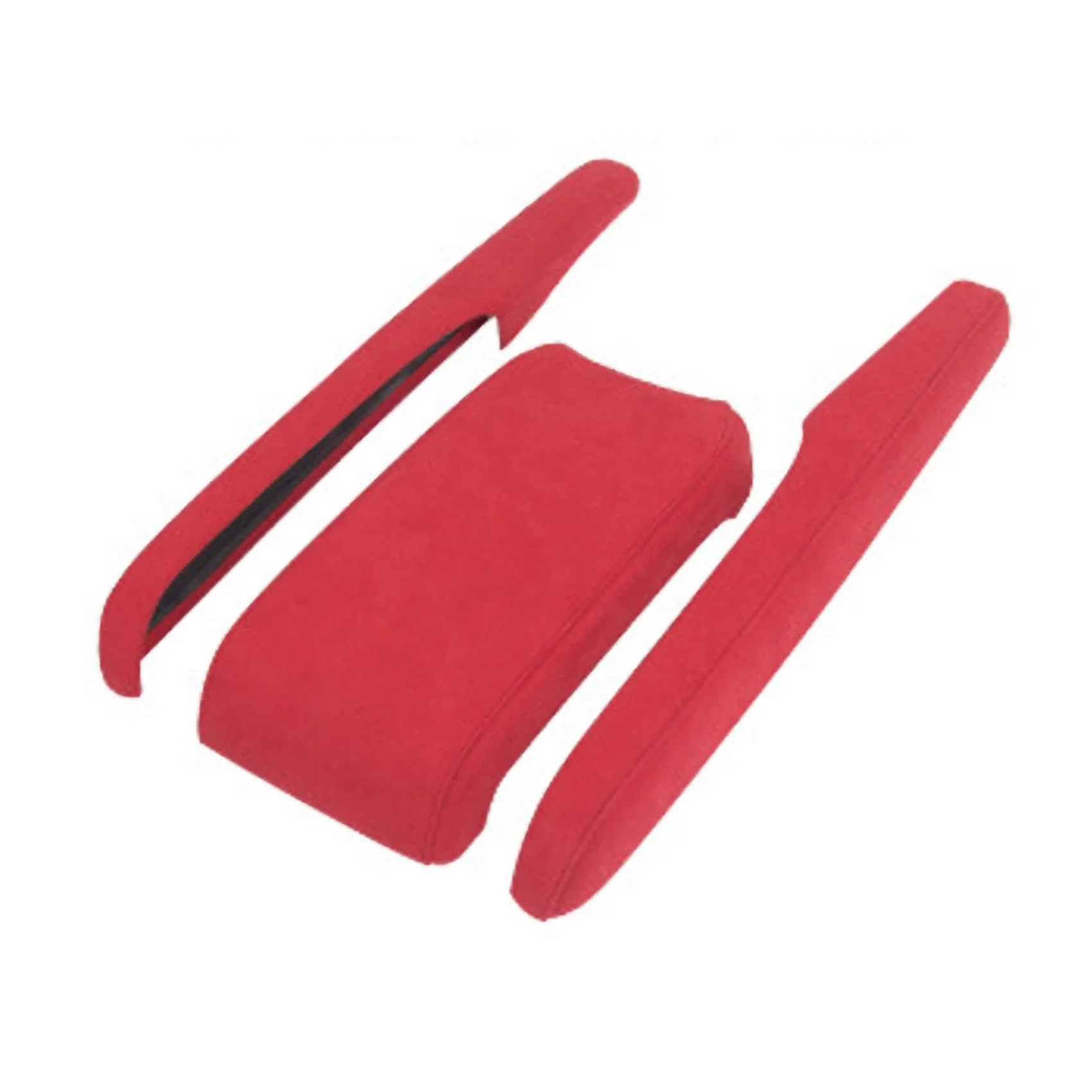 

Red Armrest Box Protective Covers Car Central Armrest Decorative Modification for Honda Civic 10Th 2016-2019