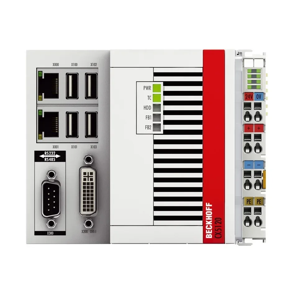 В наличии Новый и оригинальный Beckhoff CX5020-0121 ПРОМЫШЛЕННЫЙ ПК DIN RAIL 1 46 ГГц 2 ГБ DDR3 RAM RJ45