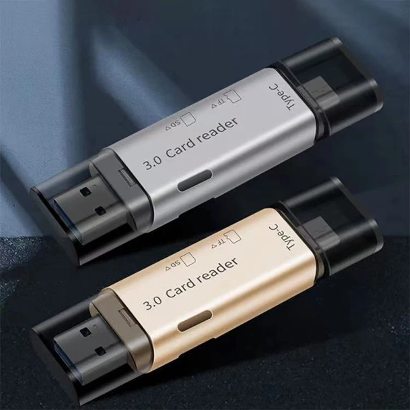 

USB 3.0 Micro USB Type C Card Reader SDHC SD TF MicroSD Card Reader Micro USB OTG Adapter For Huawei Xiaomi Android Phone PC
