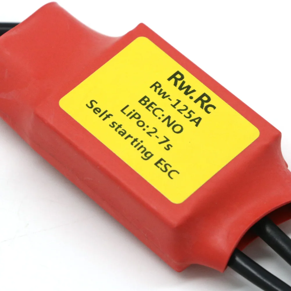 RW.RC самопусковой бесщеточный ESC 10A / 30A 60A 80A 125A 200A с платой драйвера без PWM для