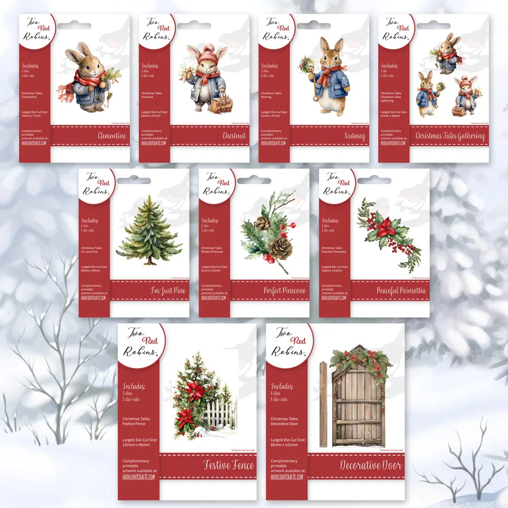 Сказочный Рождественский кролик металлические вырезанные штампы искусственное