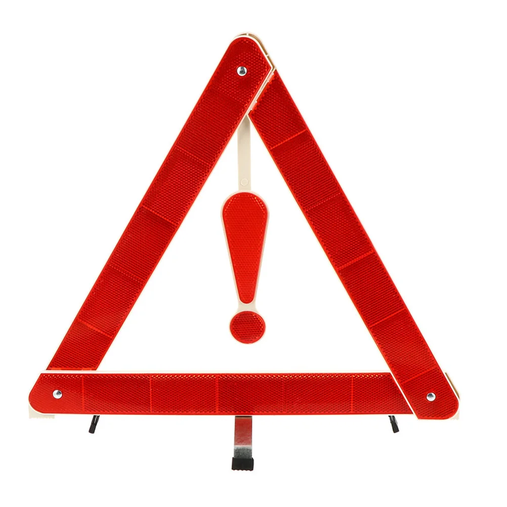 

Auto Warning Sign Triangle Road Safety Tripod Car Foldable Safety Sign
