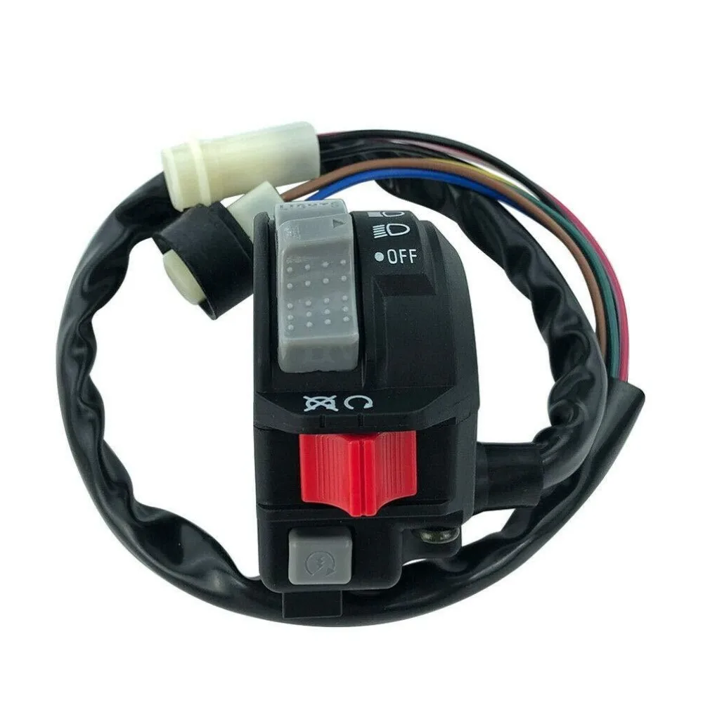 

Left Handlebar Switch Control Engine Start Run Off Headlight 59V-83973-09-00 4GB-83973-09-00 fit for Yamaha Big Bear 350