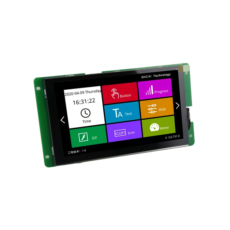 7-дюймовый TFT ЖК-модуль 800x480 ssd1963 сенсорный экран AVR STM32 рука