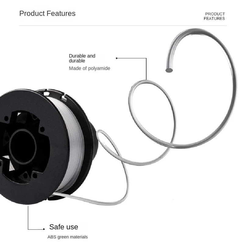 Новый набор аксессуаров для газонокосилки с чехлом и пружиной шпуля 682378-02