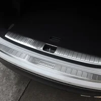 Rear Styling Stainless Steel Bumper Car Door Cover Inside And Outside Sill For Hyundai Tucson 2015-2018