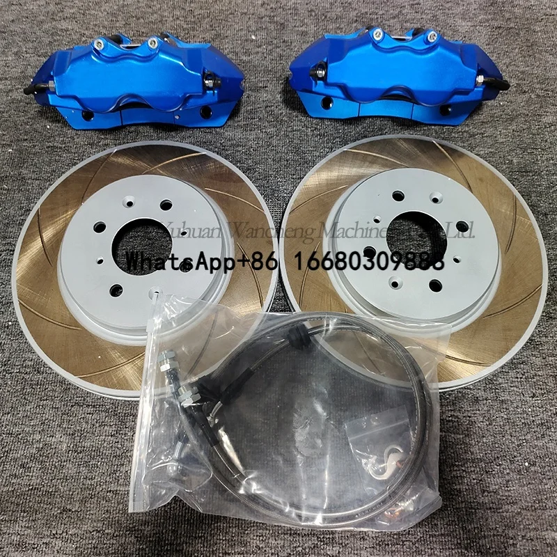 Фото PSP Tuning Custom Auto Brake Parts 4-поршневой спортивный модифицированный гоночный тормозной суппорт SPOON Большой тормозной комплект для ободков 15 16 17 дюймов №1