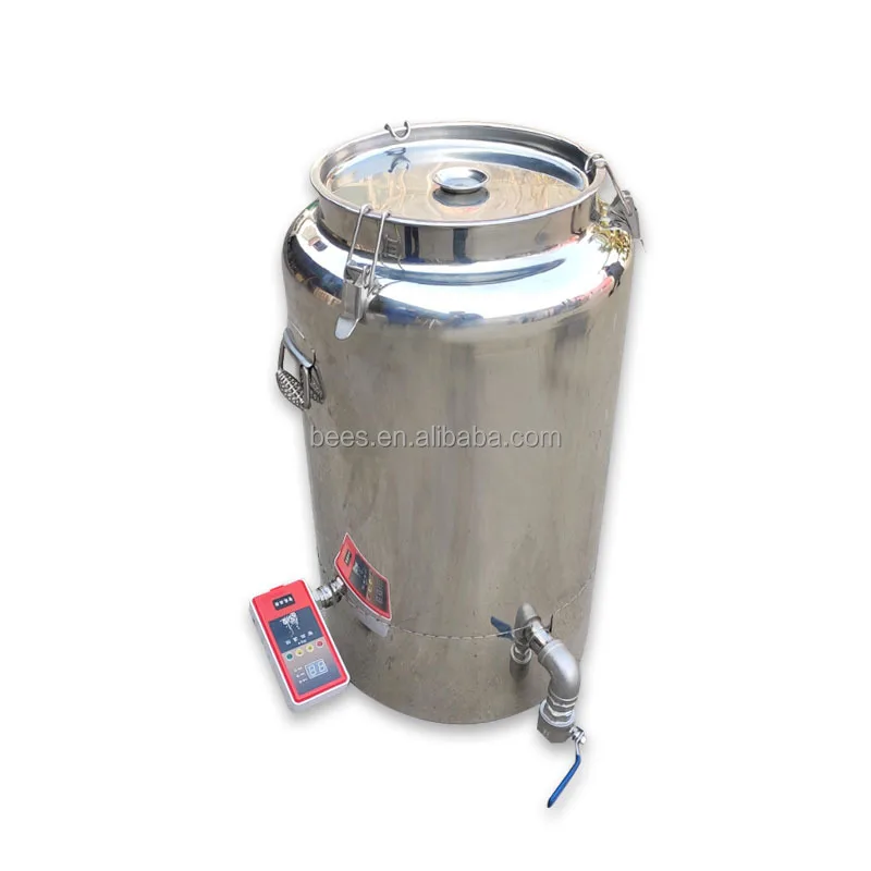 

Factory Sale Beekeeping Equipment 304 Stainless Steel 50kg Honey Heating Tank with Best Price