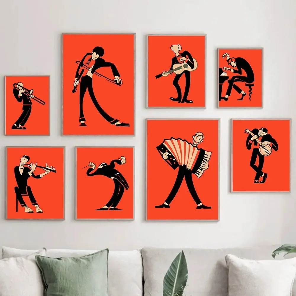 Классическая картина распылением печать на холсте музыкантов сопрано тенор альт