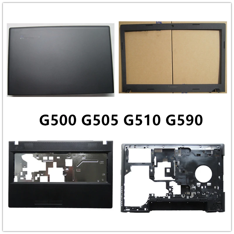 

NEW Laptop For Lenovo G500 G505 G510 G590 LCD Back Cover Top Case/Front Bezel/Palmrest/Bottom Base Cover Case/hinges