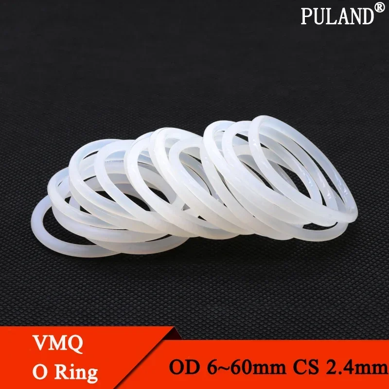 

Набор из 10 силиконовых колец уплотнителей 2.4 мм