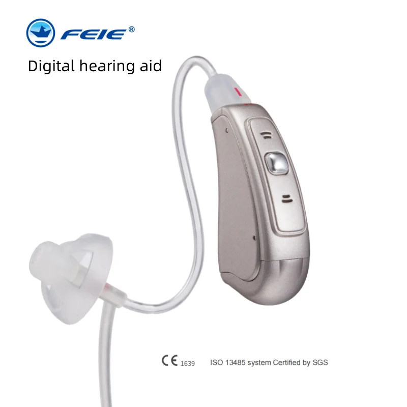 

FEIE RIC Open Fit Digital 2-Channel Hearing Aids Audifonos Wireless Sound Amplifiers Moderate to Severe Loss for Deafness MY-18S