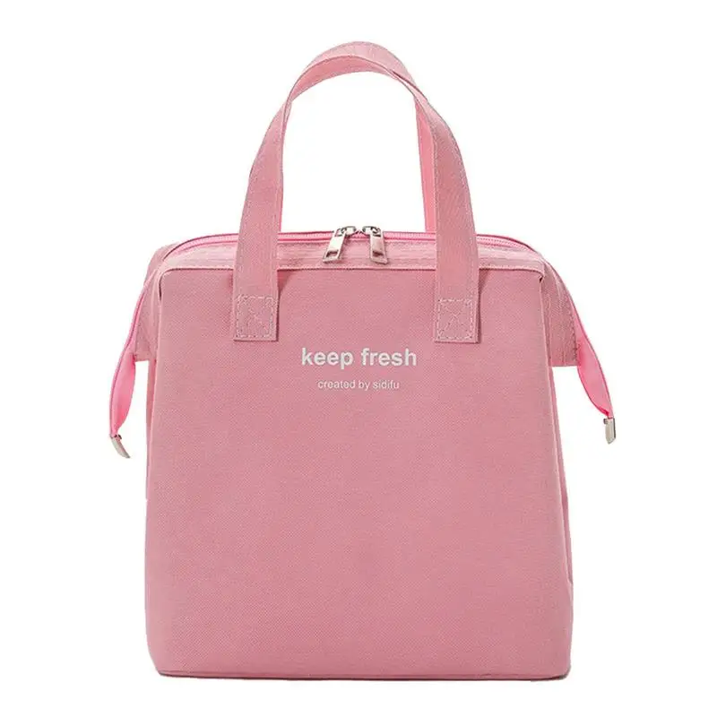 

Insulated Lunch Bag Insulated Lunch Cooler Bag High Capacity Waterproof Portable Thermal Cooler Sack Food Handbags Case For