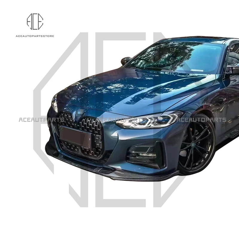Для BMW 4 серии G22 (420 430) - задний диффузор из углеродного волокна в стиле FD передняя