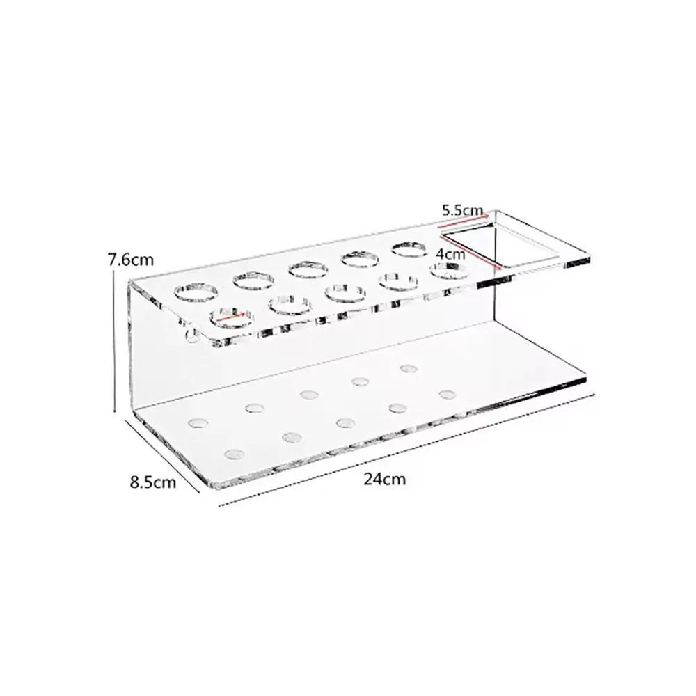 Новый акриловый держатель для ручек с 10 отделениями