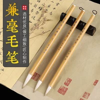 calligraphy and french painting brush wolf hair sheep white cloud beginner adult students in regular large medium small