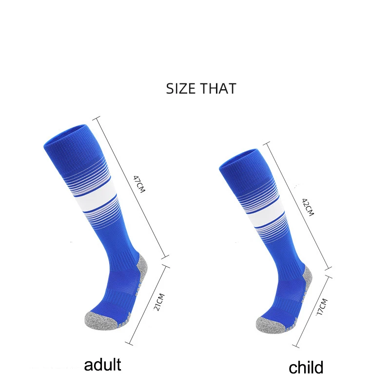 New Antibacterial Their Football Stockings Male Professional Ball Socks Child Absorbent Towels Bottom High Socks Soccer Socks