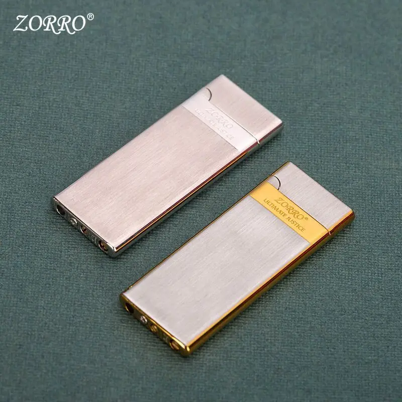 Фото Zorro ультратонкий, легко устанавливаемый чехол для сигарет, шлифовальный круг, надувная зажигалка, Мужская игрушка №3